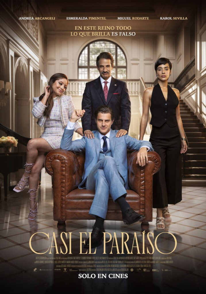 Casi el Paraíso, la producción mexicana más grande de Cinépolis Distribución, está lista para llegar a la pantalla grande el 12 de septiembre y contará con Garantía Cinépolis® 